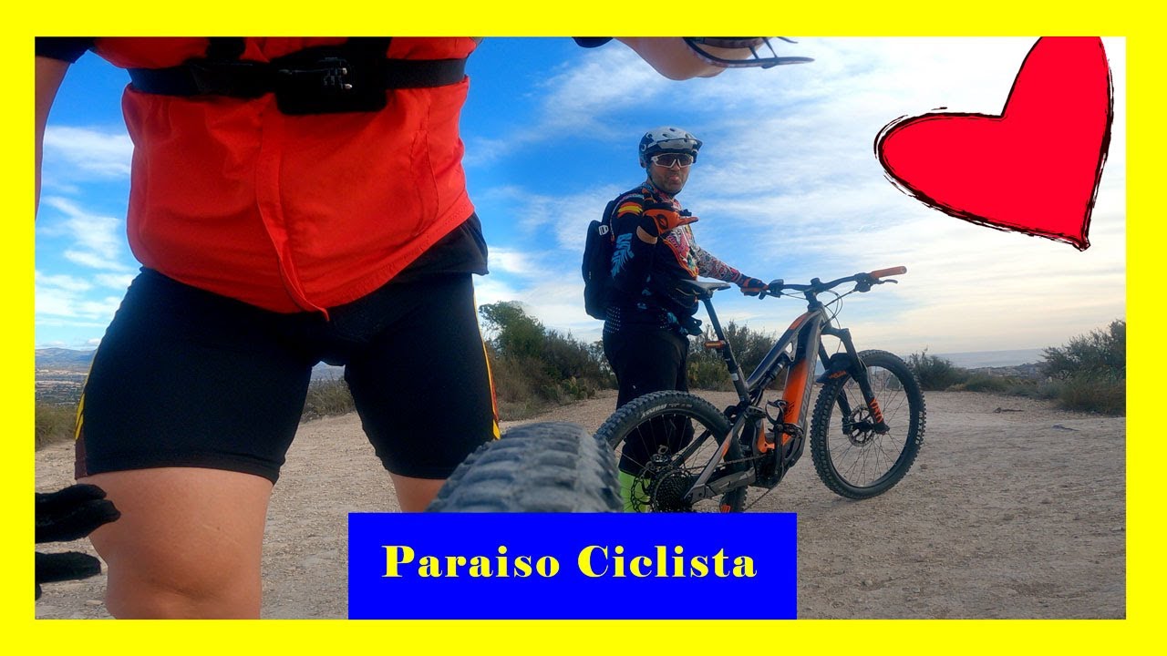 Para&iacute;so ciclista🚵, rutas MTB Alicante🌄