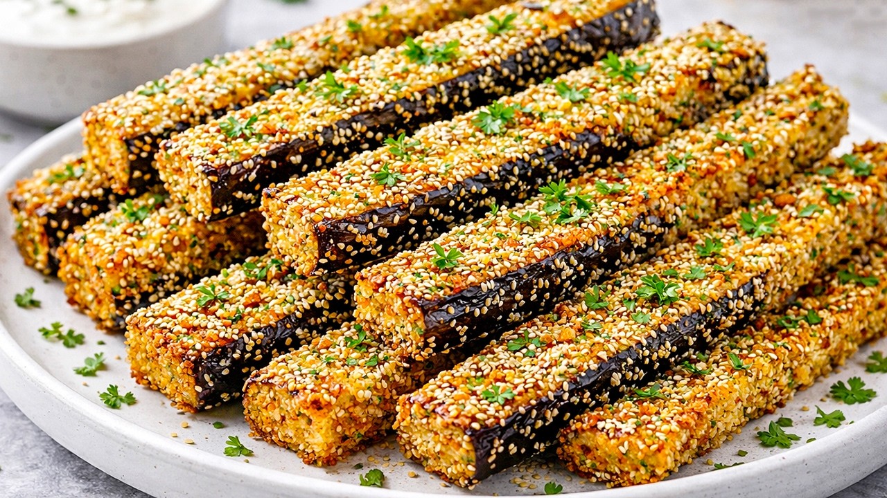 Никто не знает этот рецепт баклажанов! Самый вкусный рецепт баклажана! Хрустящие запеченые баклажаны