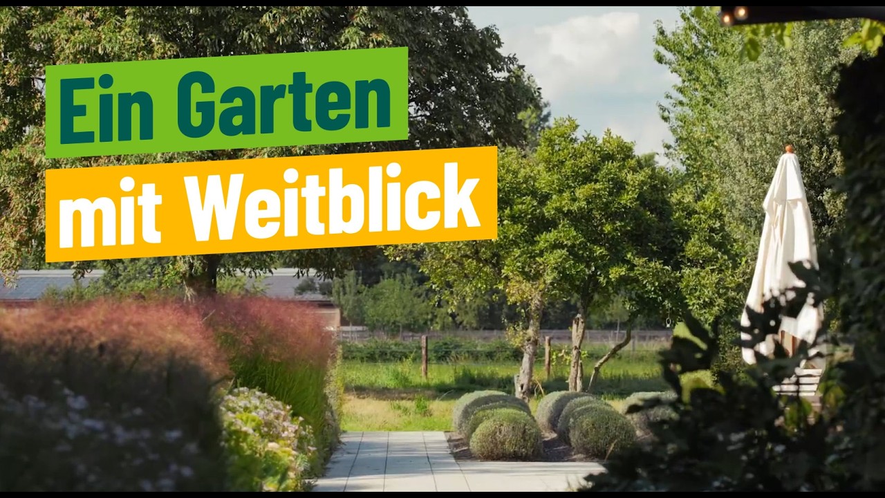 Garten und Landschaft in perfekter Harmonie