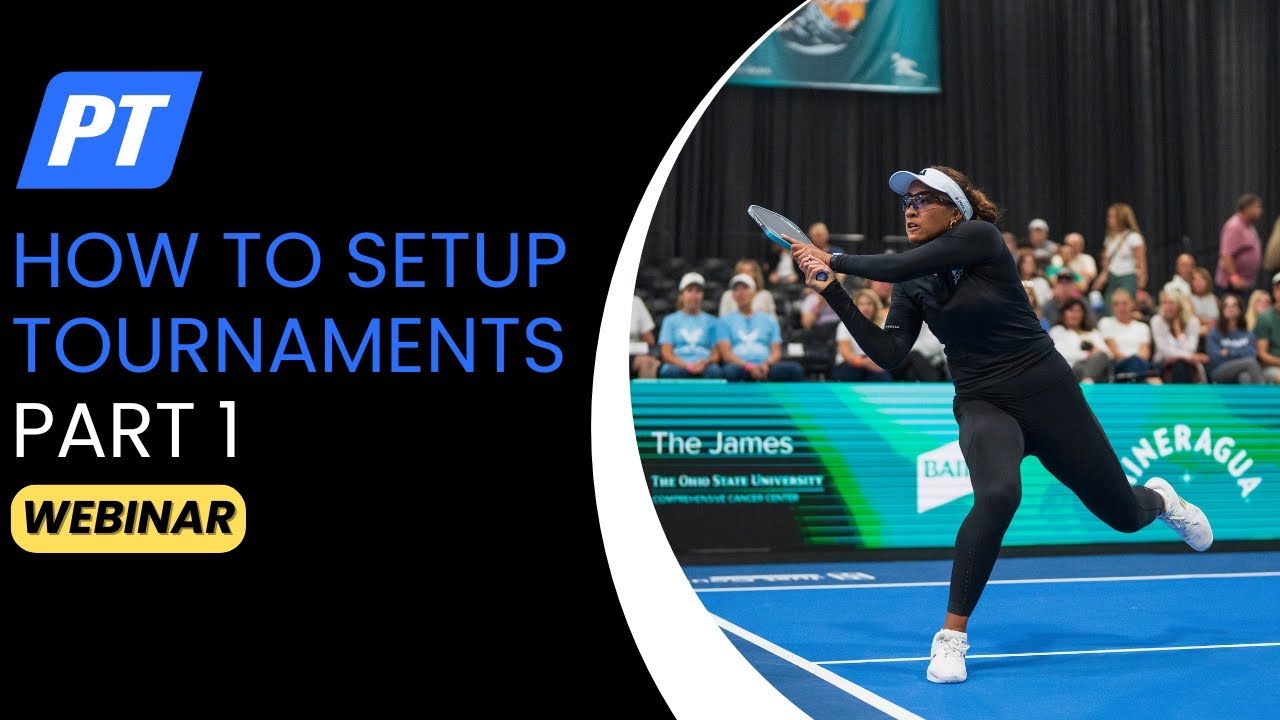Webinar: How To Setup A Tournament (Part 1)