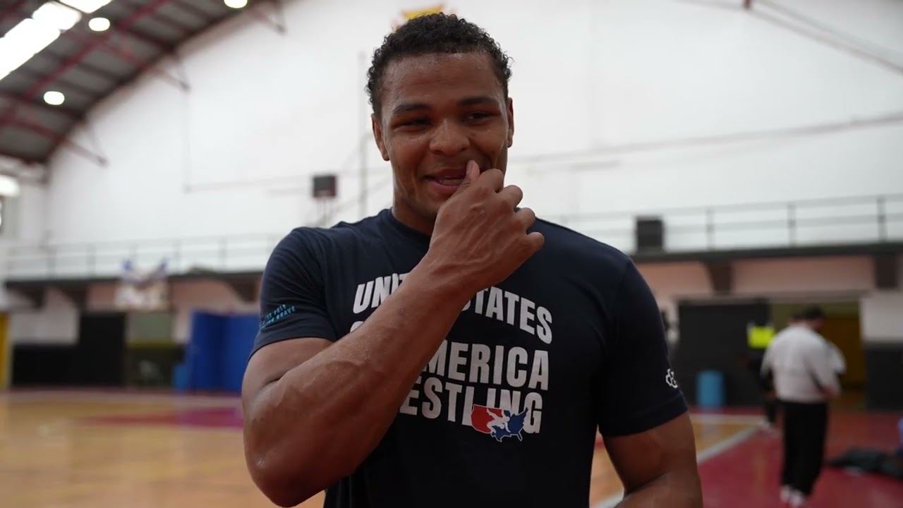 Michial Foy (USA), prior to 2025 Pan Am Championships in Mexico