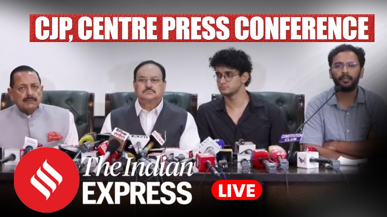 CJP, Centre Hold Joint Press Conference After Dharmendra Pradhan's Resignation