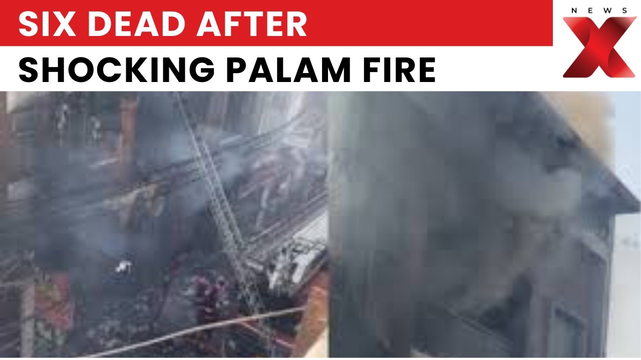 Six Dead as Massive Fire Breaks Out Near Palam Metro Station in Delhi | NewsX