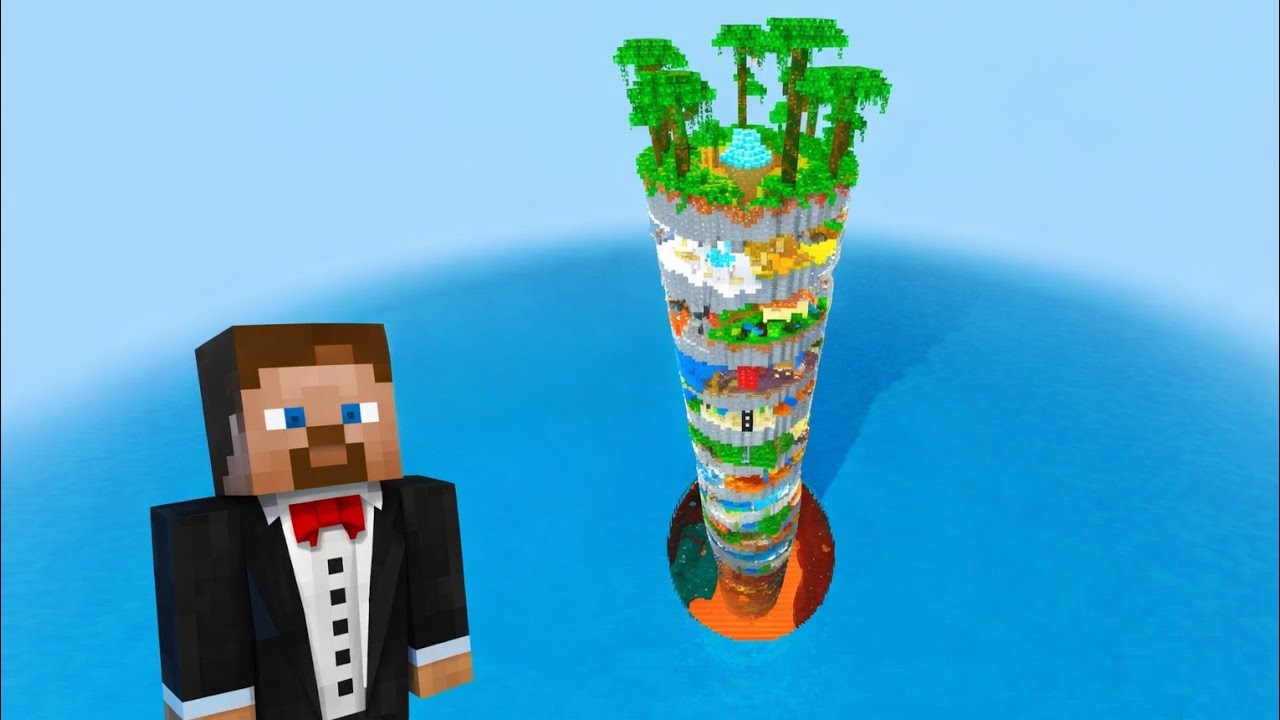 SCALIAMO LA PIRAMIDE PARKOUR SU MINECRAFT - PARTE 1