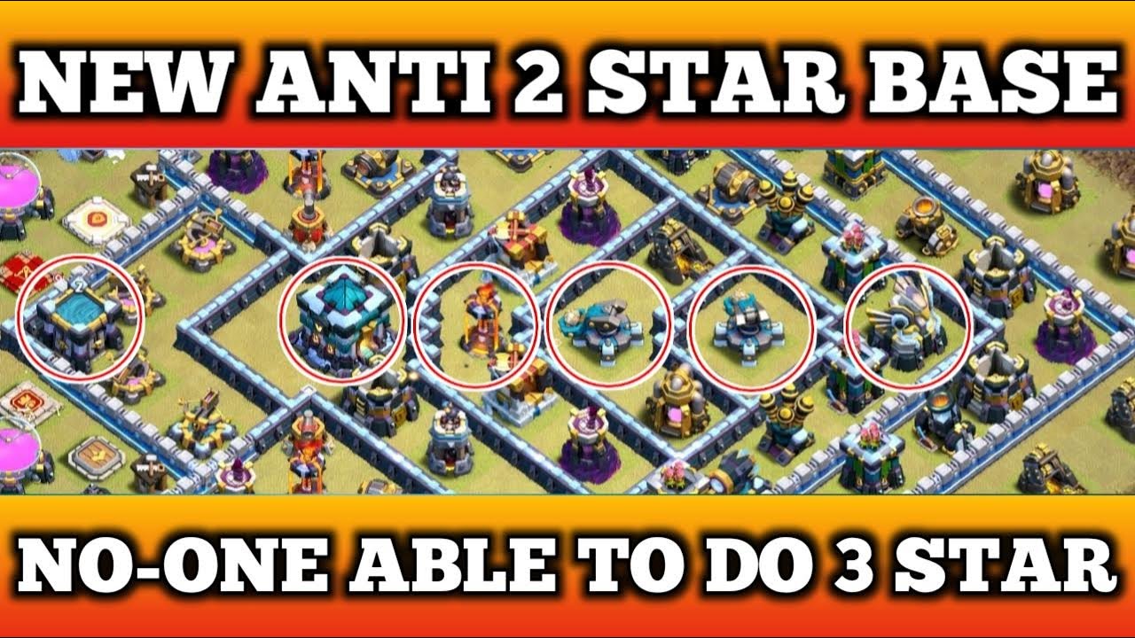 New Anti 2 Star Town Hall 13 War Base | NO-ONE ABLE TO DO 3 STAR THIS BASE ( Clash Of Clans )