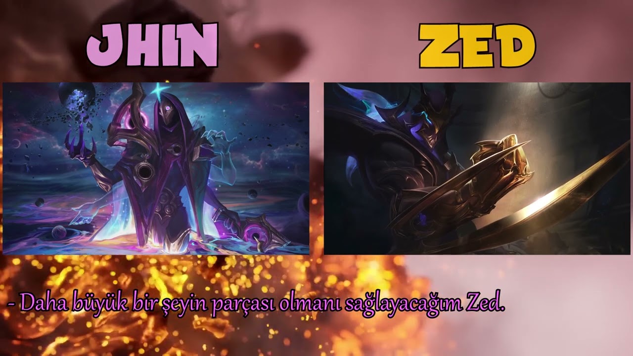 Jhin vs Zed ! Replik Savaşı !