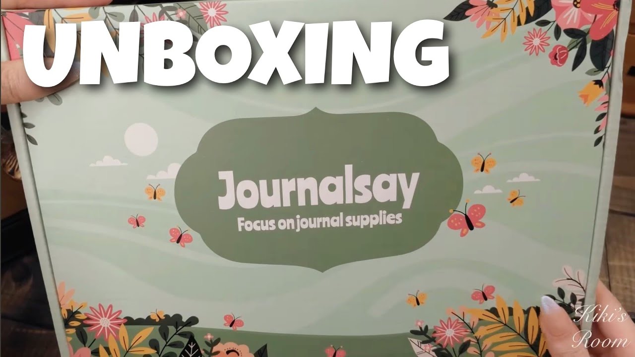 Sub) UNBOXING huge Journal Supplies /大量のコラージュ素材の開封🕊ft Journalsay