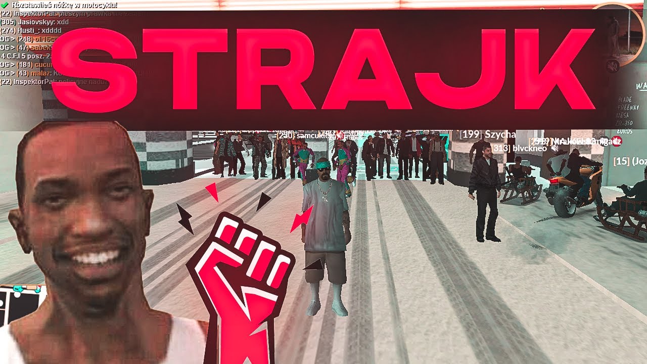 | PROJECTRPG | STRAJK na SERWERZE