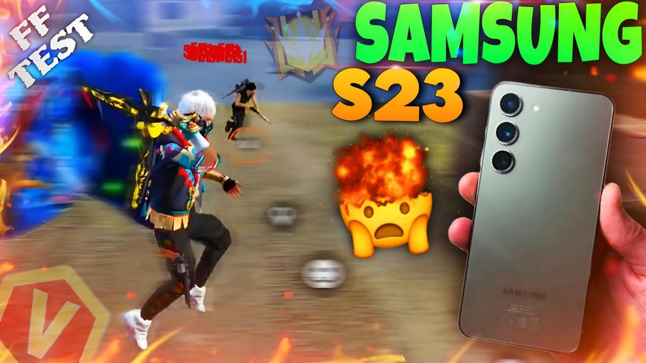 Free Fire Gameplay In Samsung S23 5G 🎮 | Samsung S23 5G Gaming Test 🎯 | FF Gaming Test ❤️‍🔥