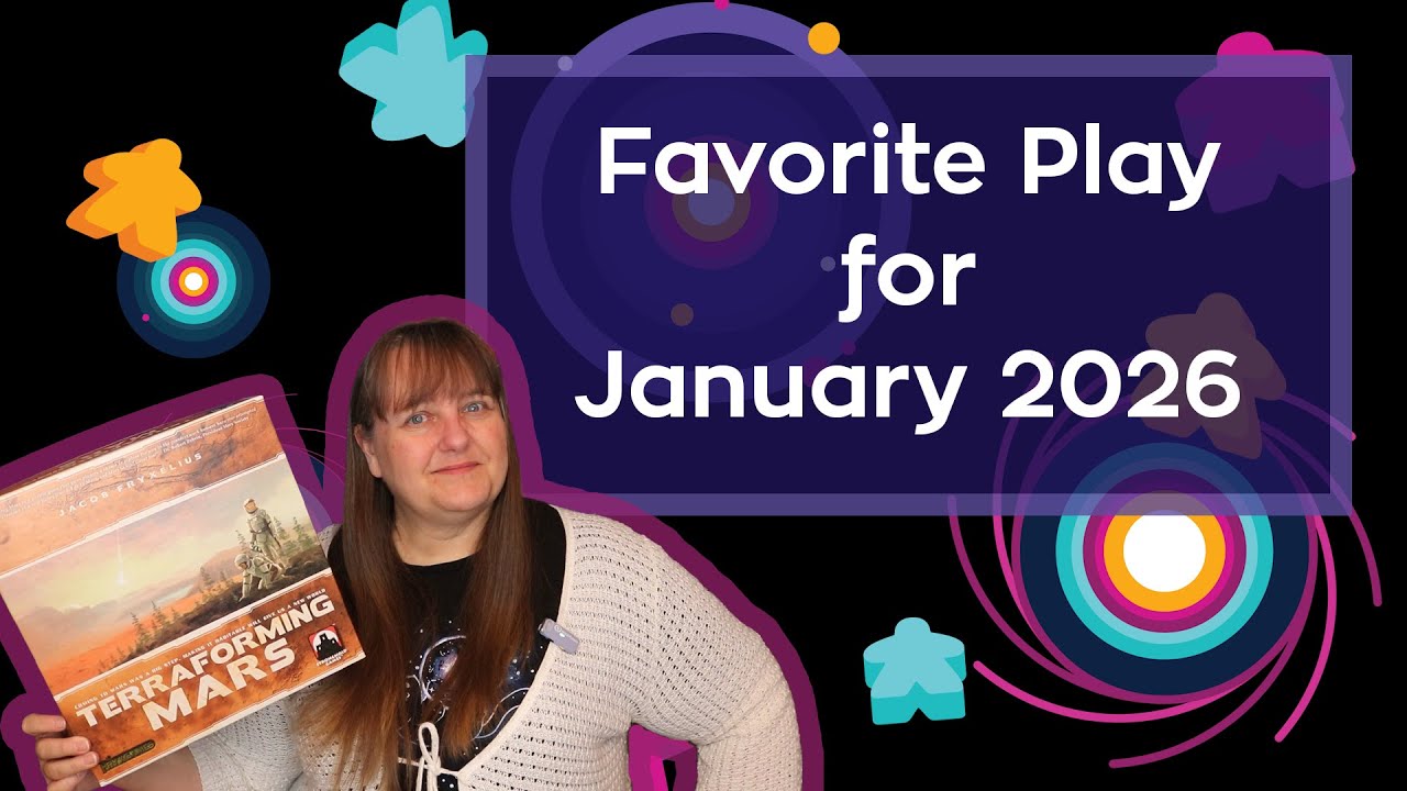 Favorite Game Played in January 2026 | Terraforming Mars
