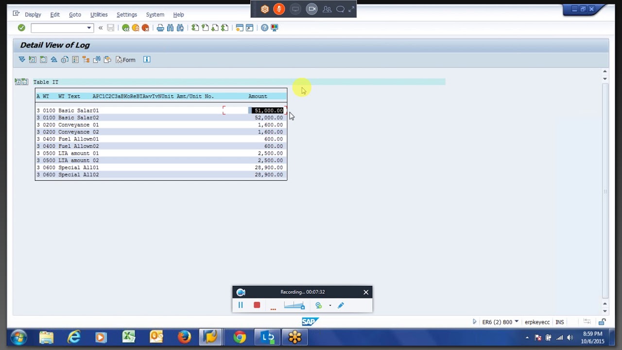 SAP HCM PCR and Schema Payroll PCR 24