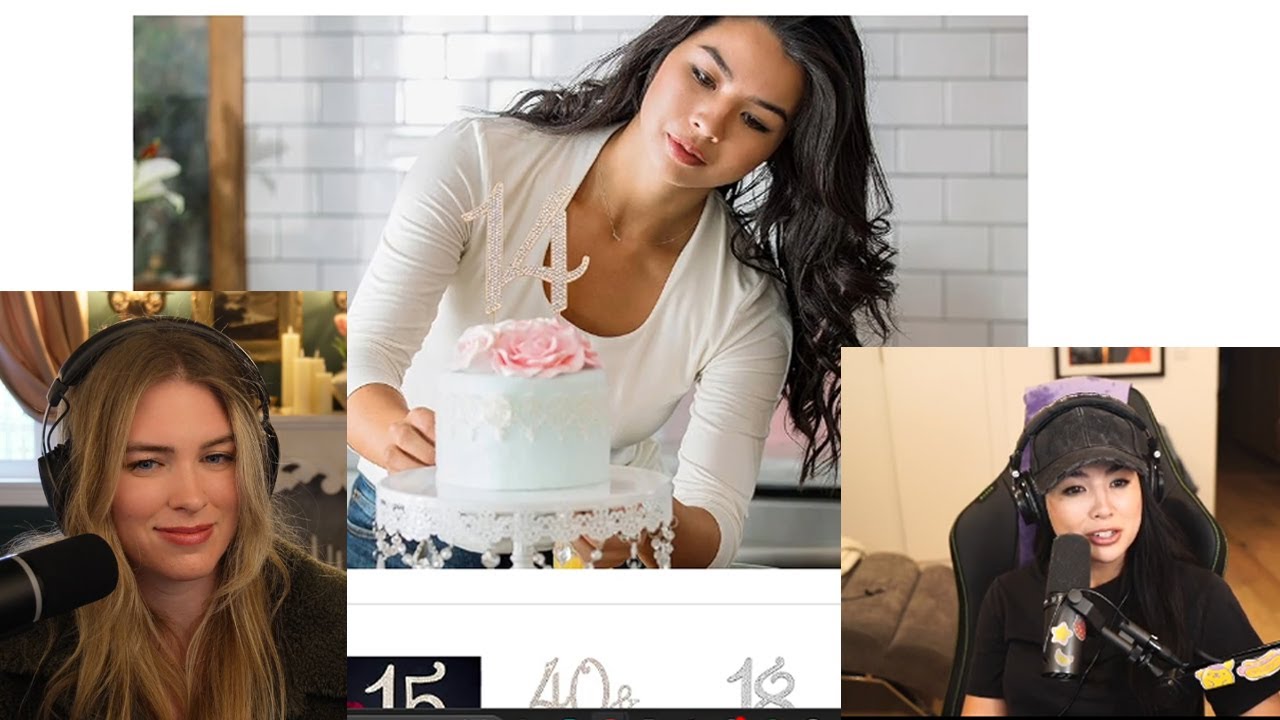 QTCinderella finding Caroline's old internet photos