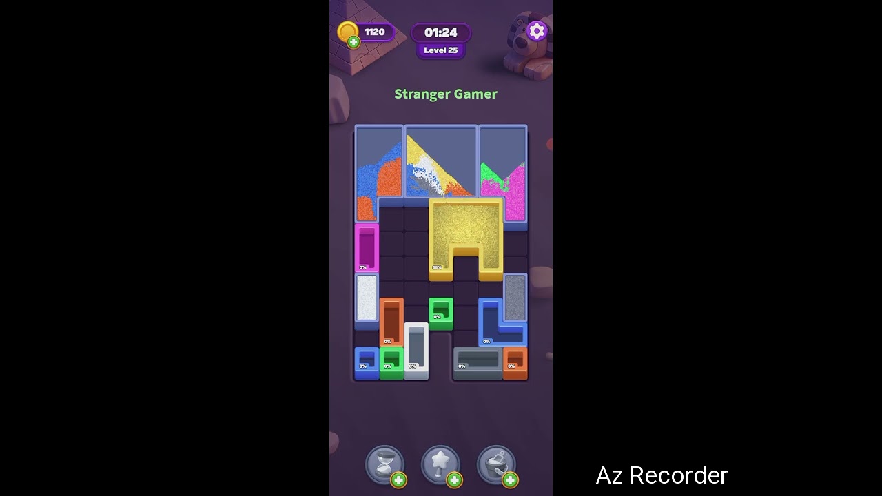 Color Sand: fill the block level 25 walkthrough solution Updated 