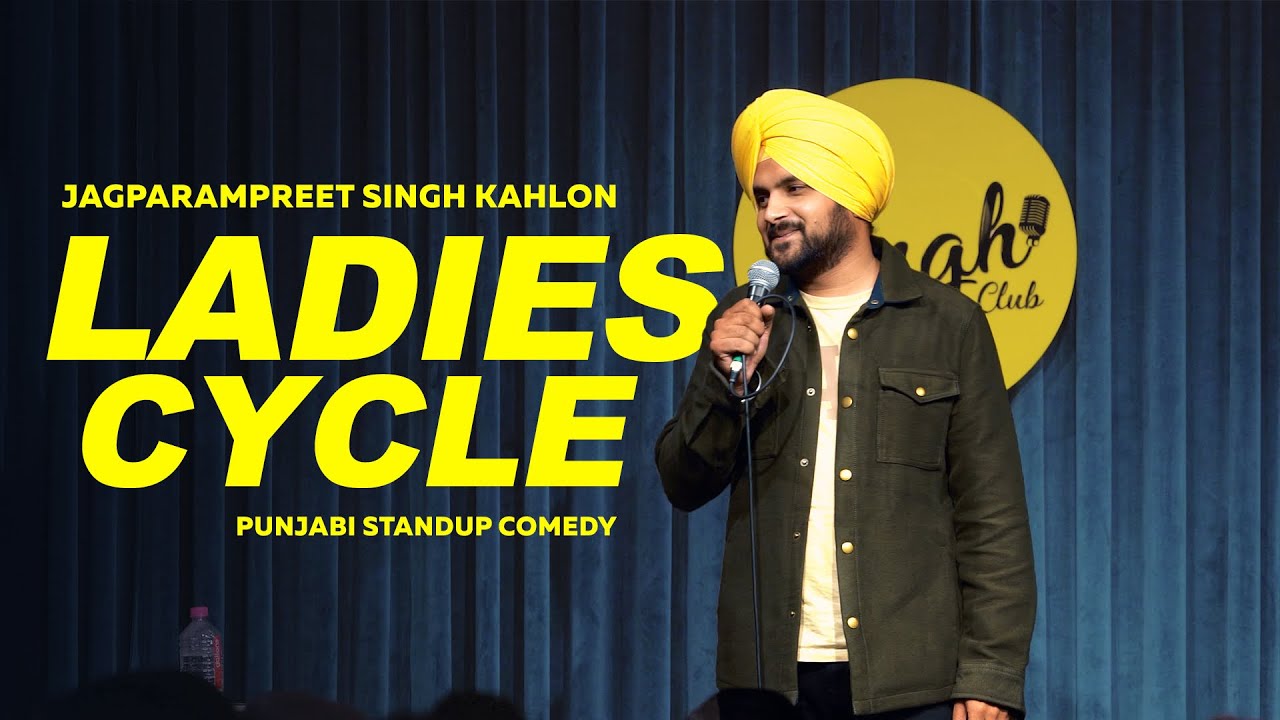 Full video |Ladies cycle | Jagparampreet Singh comedy | new stand up comedy | standup comedy |