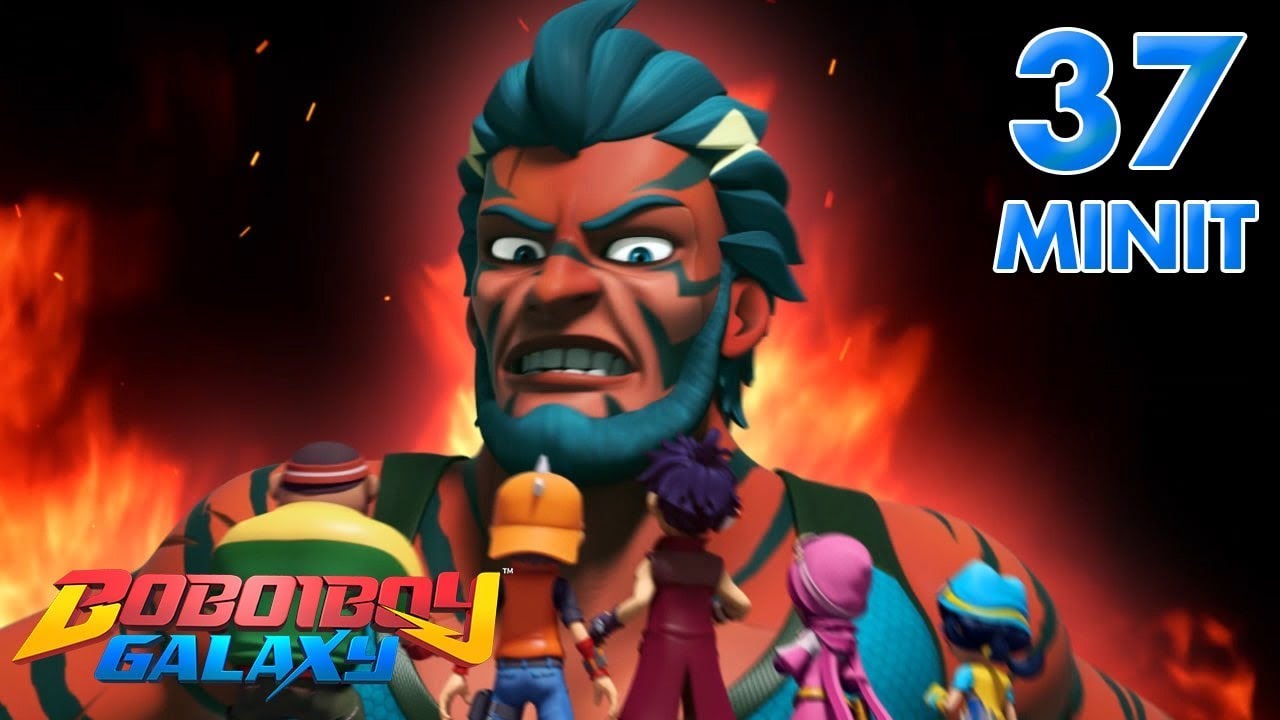 BoBoiBoy Galaxy - Kemunculan Laksamana Tarung! | Animasi Kanak-kanak (37 Minit)
