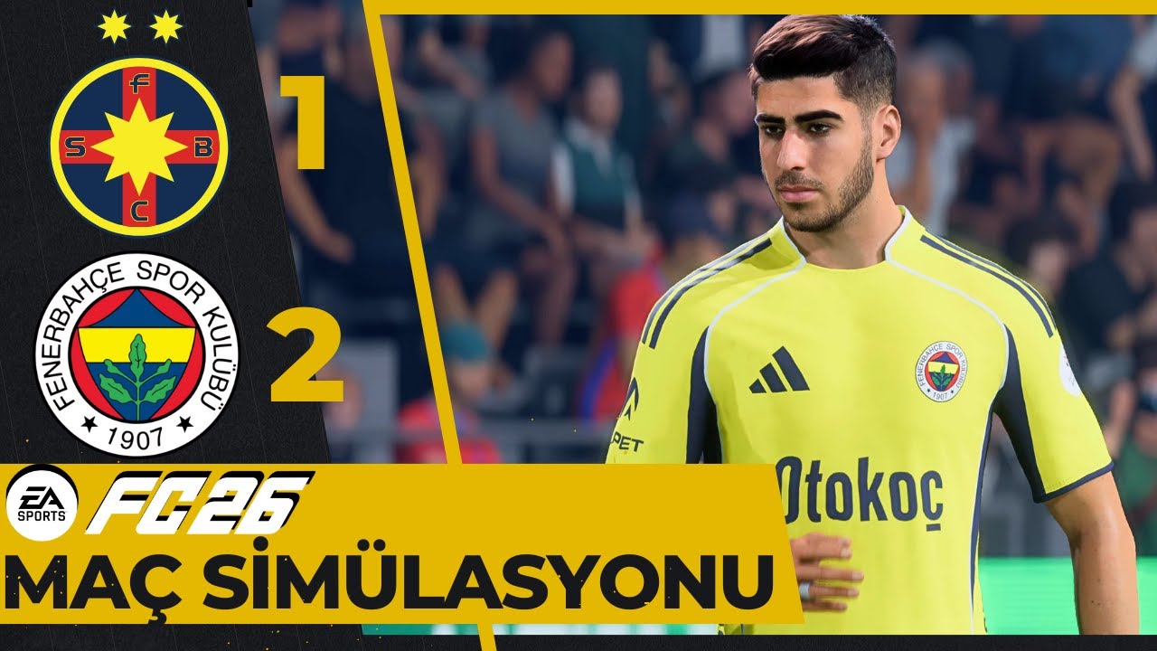 FC 26 – FCSB vs Fenerbahçe | UEFA Avrupa Ligi 2025/26 | PS5 Pro 4K60fps