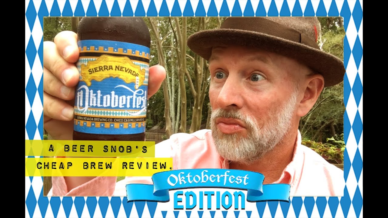 Sierra Nevada Oktoberfest Beer Review by A Beer Snob's Cheap Brew Review