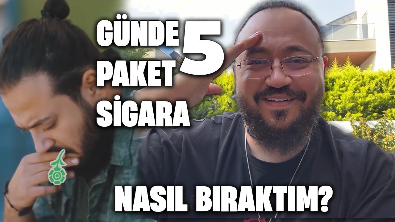 SİGARAYI NASIL BIRAKTIM? G&Uuml;NDE 5 PAKETTEN SIFIR DALA, KENDİ HİKAYEM!