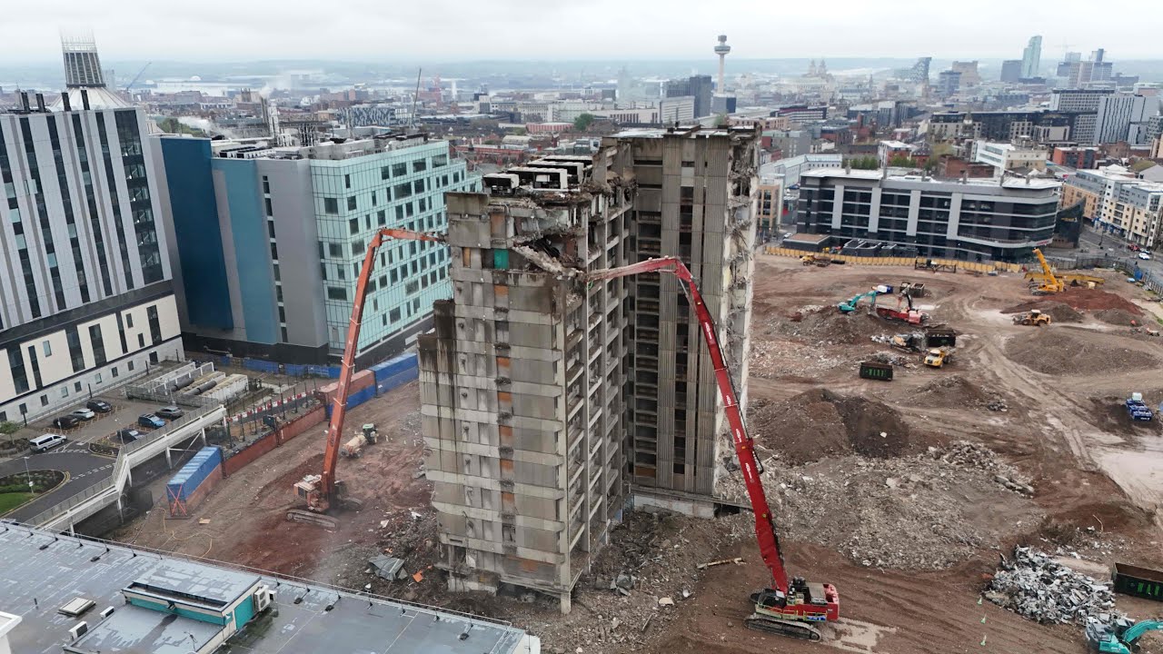 Royal Liverpool Hospital Demolition Update
