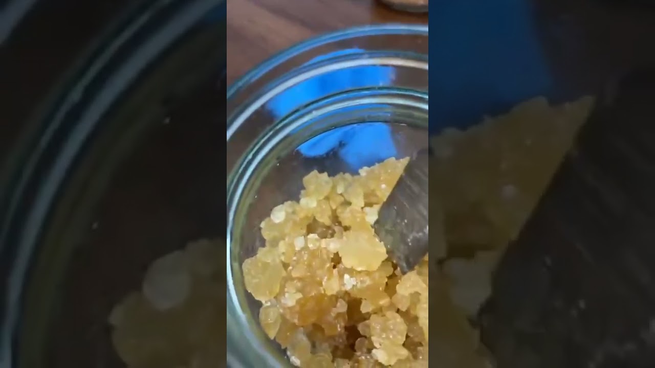 Diamonds. Live resin THC concentrates
