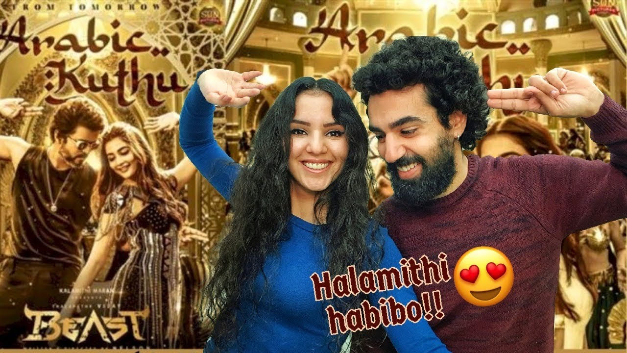🇮🇳 ARAB COUPLE REACTS TO THIS BANGER!! 🔥 | Arabic Kuthu - Halamithi Habibo from "Beast"