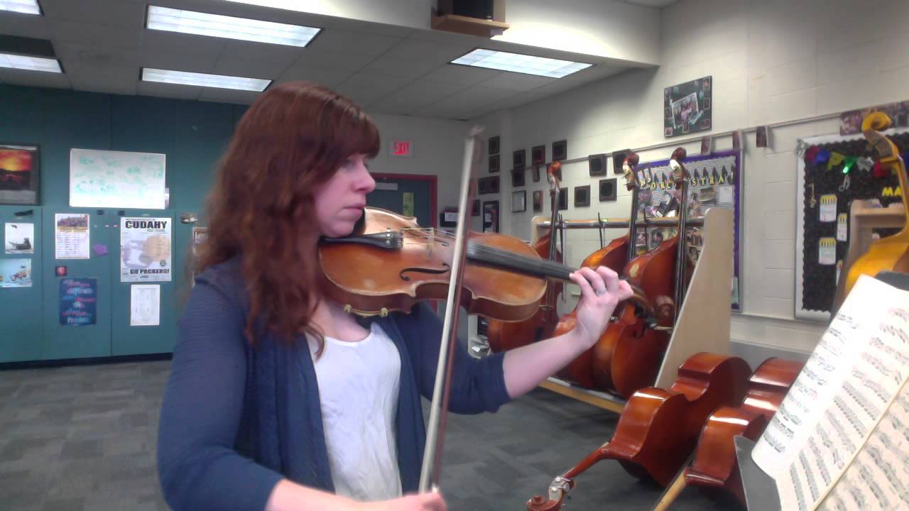 Concerto in A minor for 2 violins, movement 1 by Vivaldi Violin 1