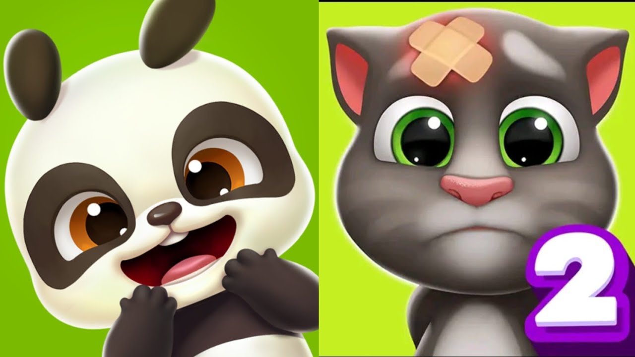 My talking tom cat vs my talking pan