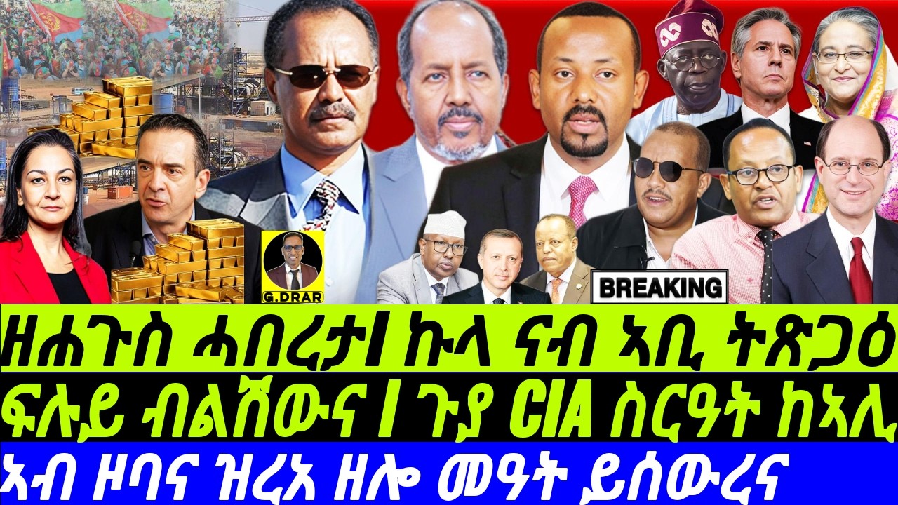 @gDrar Aug13 ዘሐጉስ ሓበረታ I ኩላ ናብ ኣቢ ትጽጋዕ I ጉያ CIA ስርዓት ከኣሊ I Eritrea Mining & TPLF Fallout | HoA