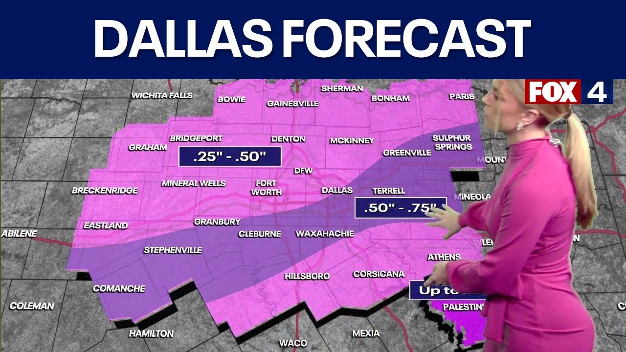 Dallas weather: Jan. 23 morning forecast