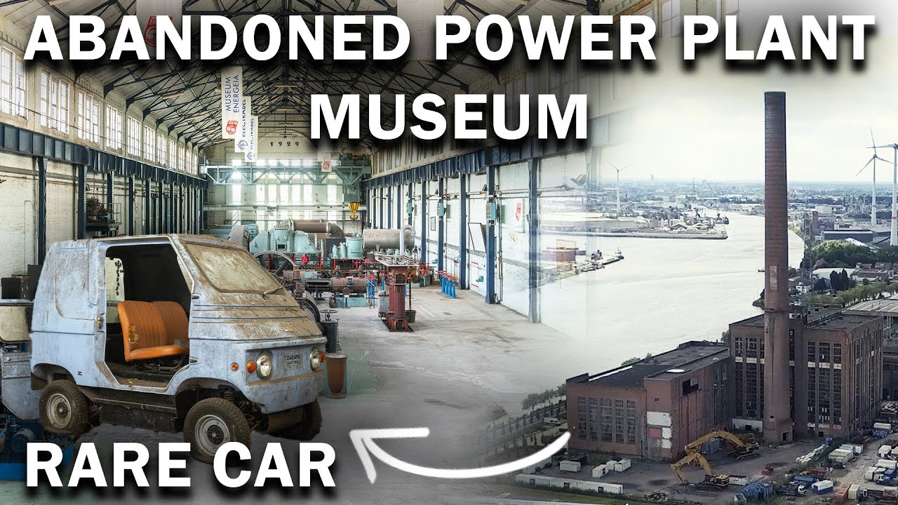 Rare car found! - Abandoned 1914 Power Plant Museum