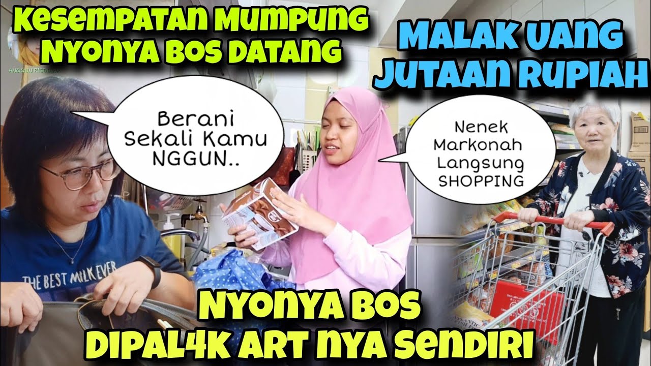 TKW MALAKIN NYONYA BOS,,UANG DAN BARANG‼️KESEMPATAN MUMPUNG NYONYA BOSS DATANG