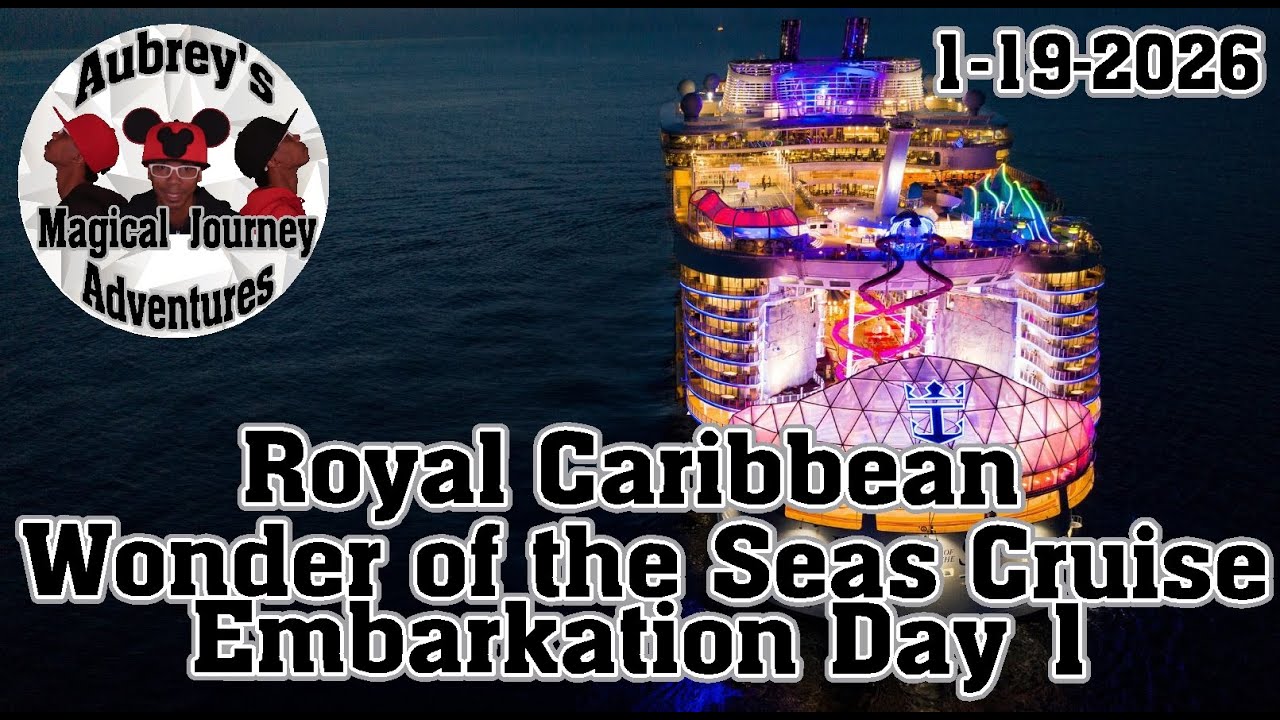 Royal Caribbean Wonder of the Seas Cruise Day 1
