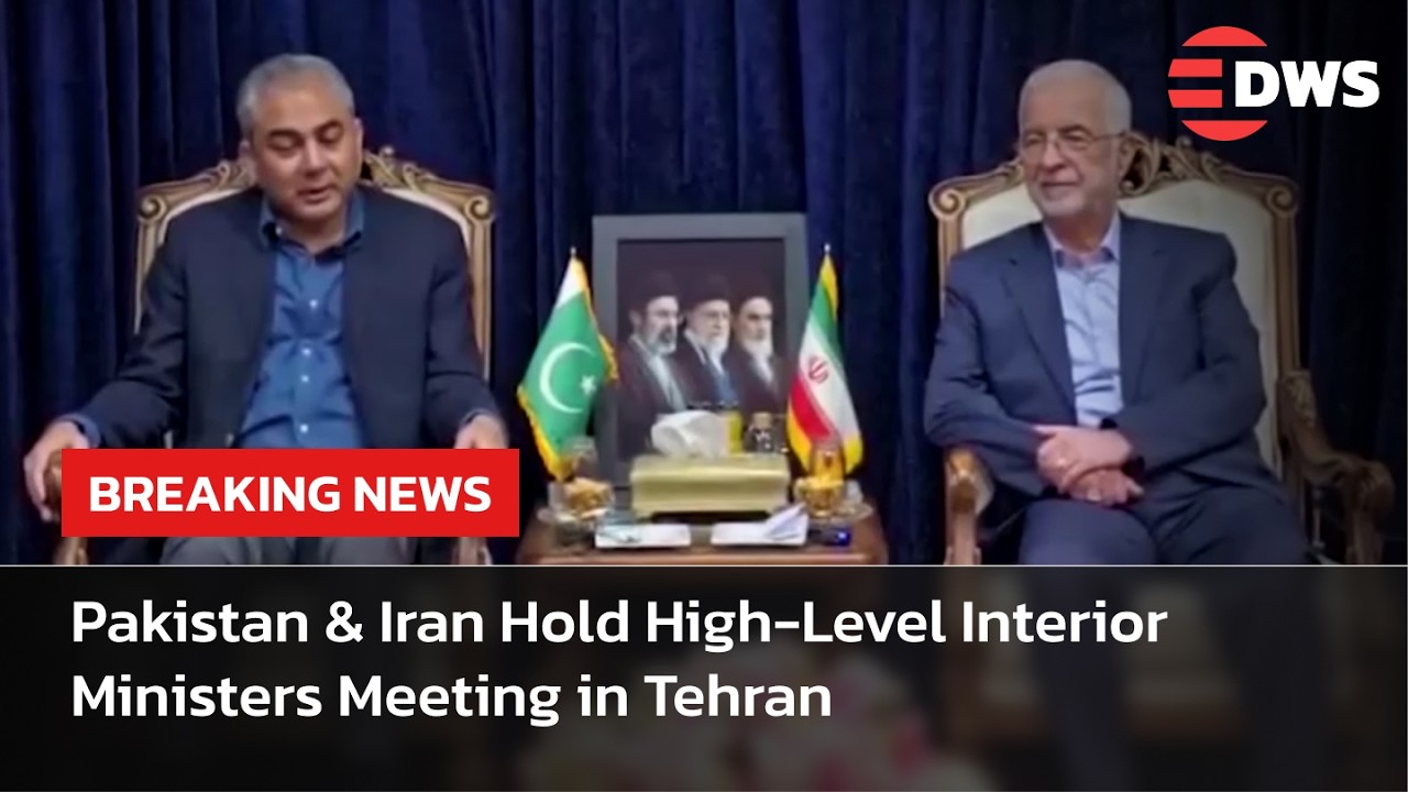 WATCH NOW: Pakistan & Iran Hold High-Level Interior Ministers Meeting in Tehran | AC15