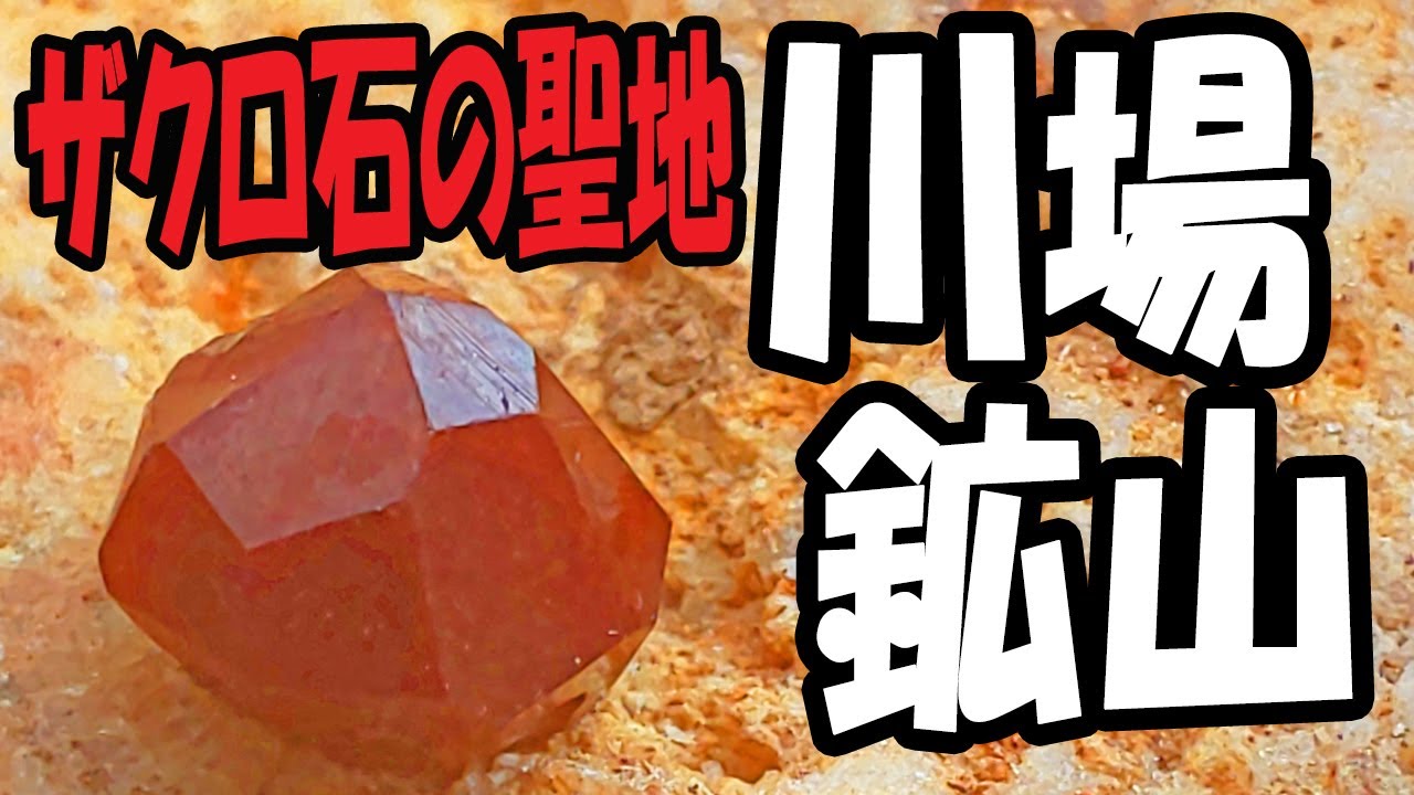 ガーネット（ザクロ石）がいっぱい‼【群馬県･川場鉱山】柘榴石の聖地に行ってみた！
