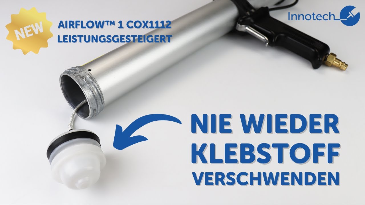 Verschwendung beim Kleben minimieren | Airflow&trade; 1 leistungsgesteigert mit Dom Plunger