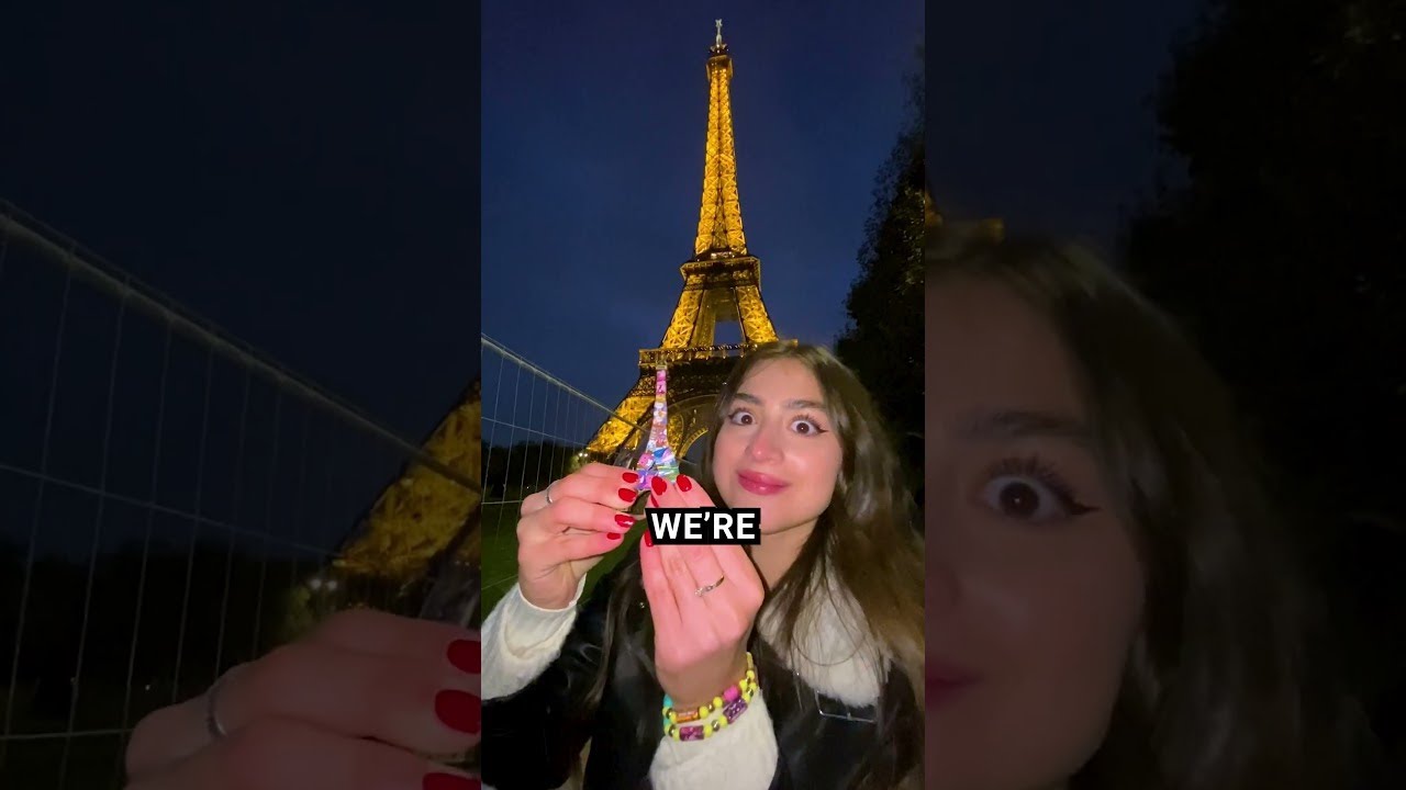 I COVERED the Eiffel Tower in STICKERS?! That&rsquo;s Crazy! 🗼✨