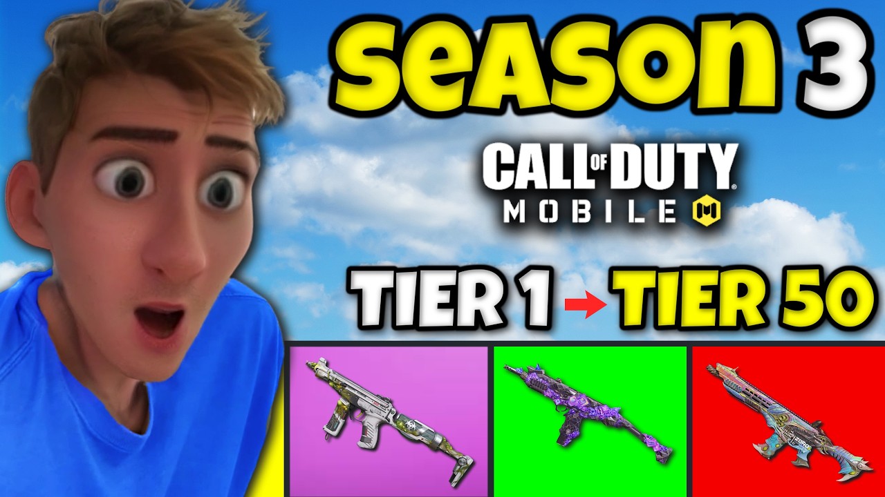 *NEW* SEASON 3 BATTLE PASS in COD MOBILE 🤯