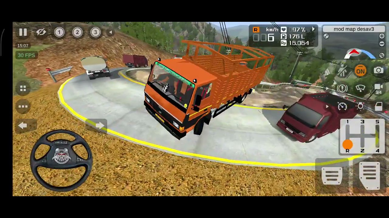 Bussid truck+offroad full moj