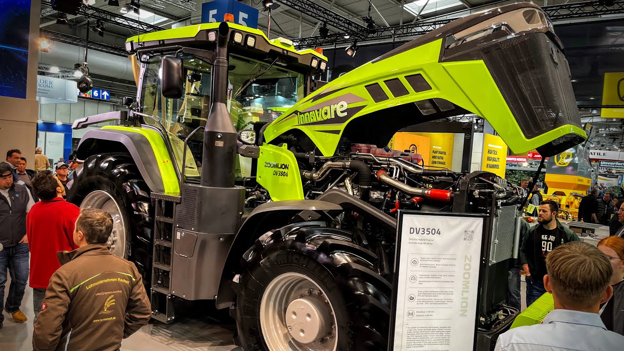 AGRITECHNICA 2025: Zoomlion демонстрирует дизель-электрический &laquo;гибридный&raquo; трактор