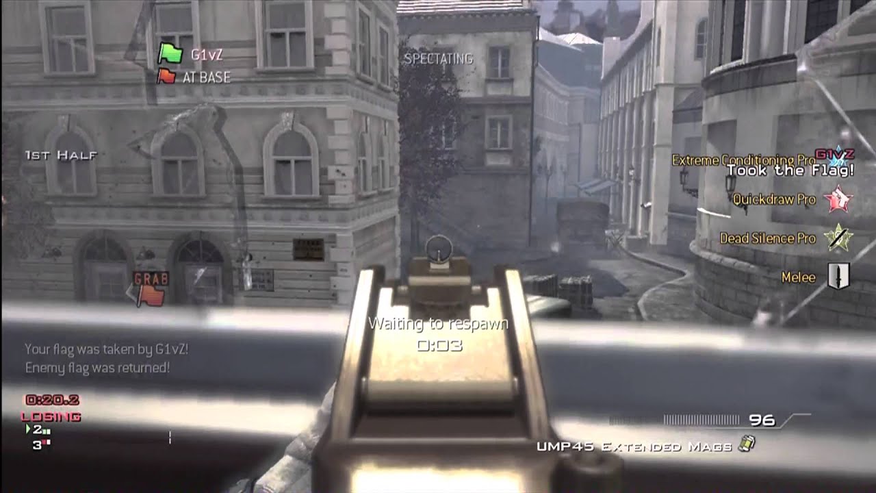 Op2's Gameplay - CTF Lockdown MW3