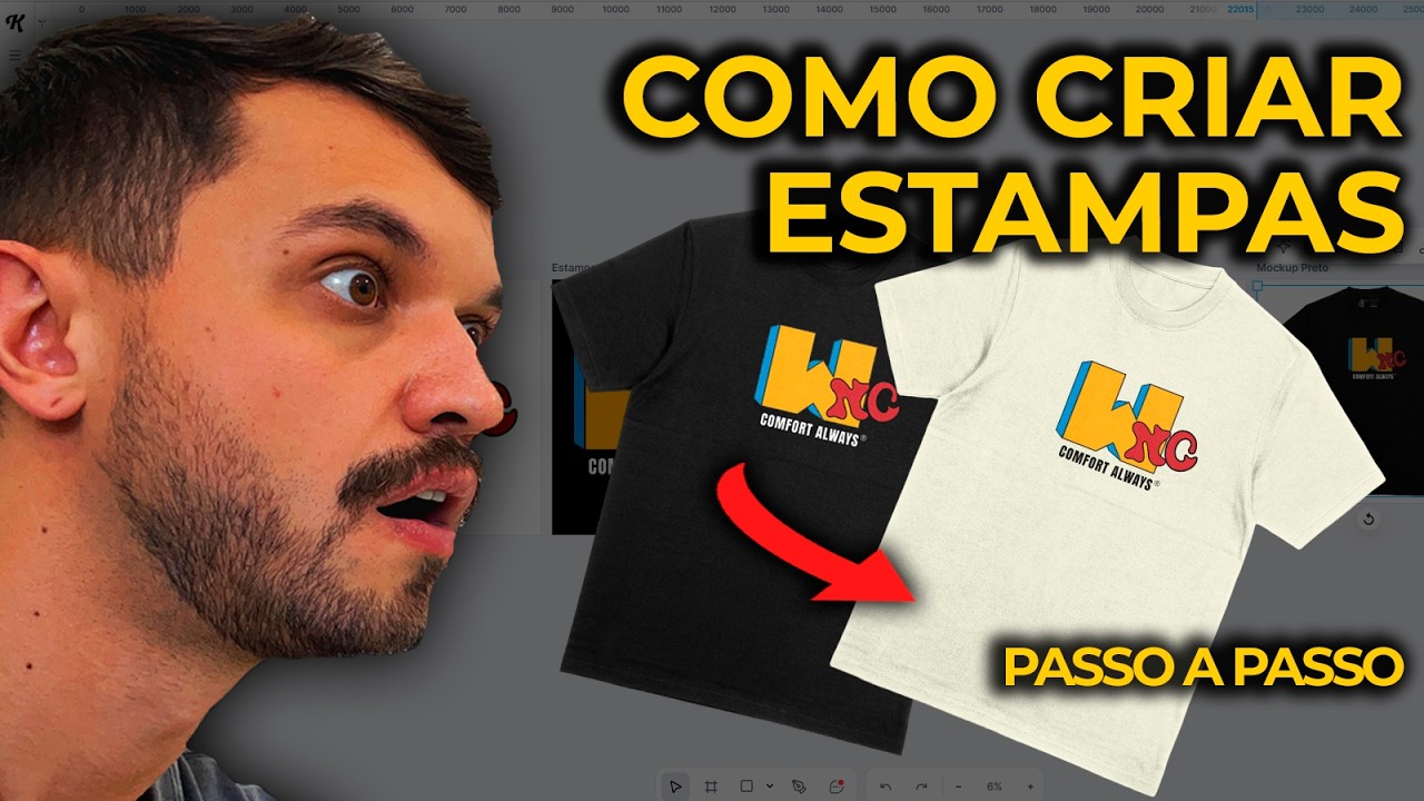 CRIANDO UMA ESTAMPA PRA MINHA MARCA | TUTORIAL COMPLETO USANDO A KITTL