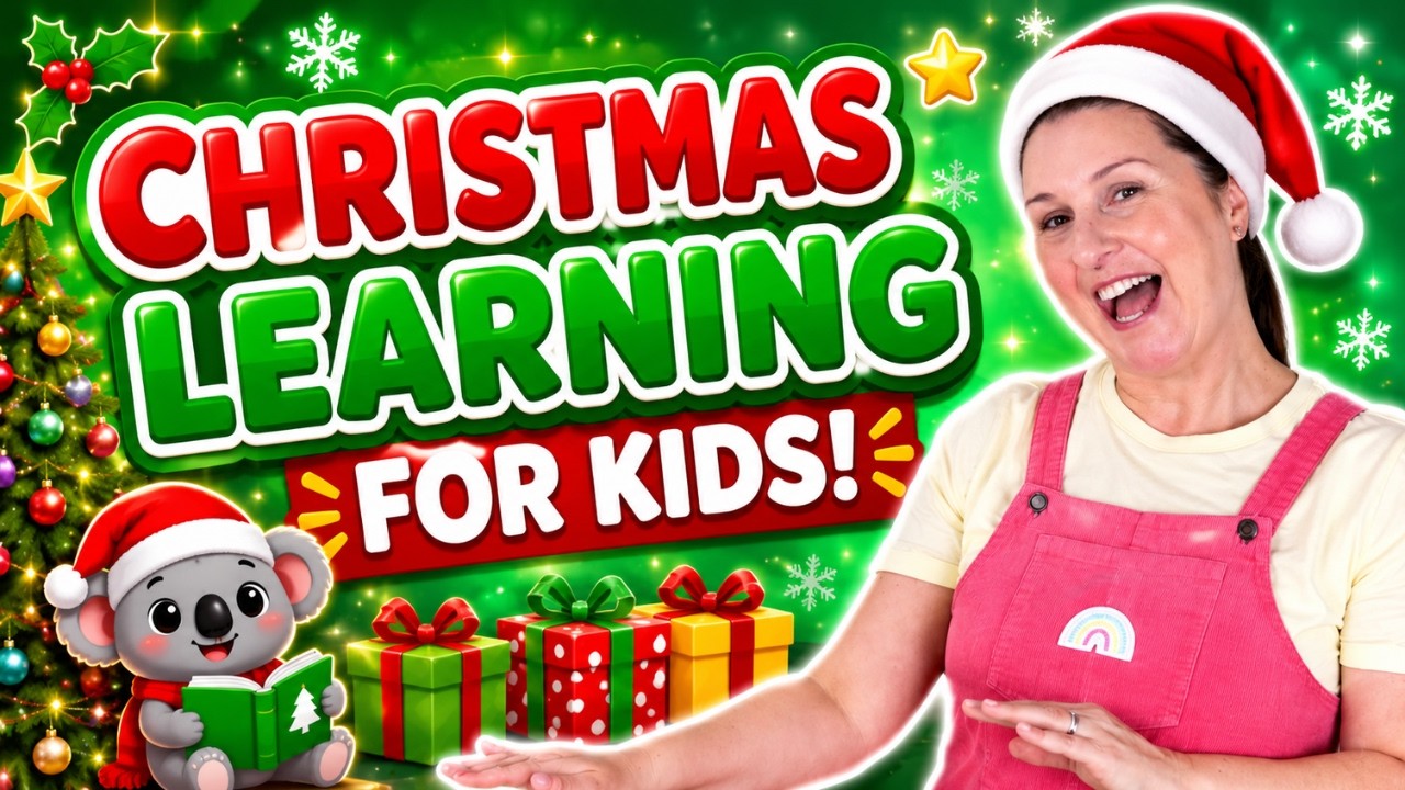 Рождественские обучающие занятия для детей 🎄 | Песни, сказки, счет и поделки