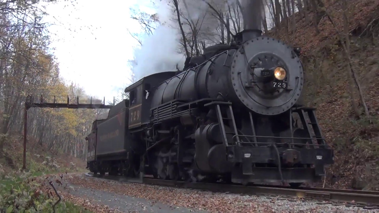 Western Maryland #729 Freight Action (Found File Footage)