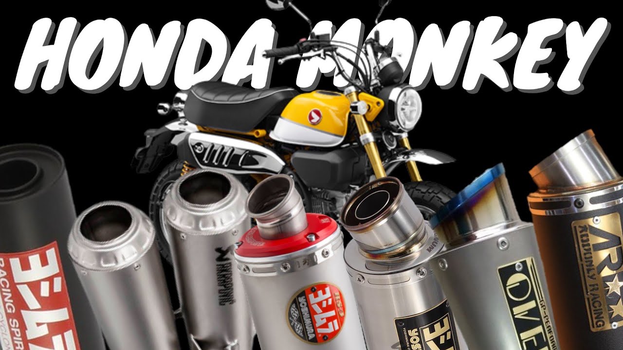 เสียงท่อ HONDA MONKEY 125 (exhaust sound)