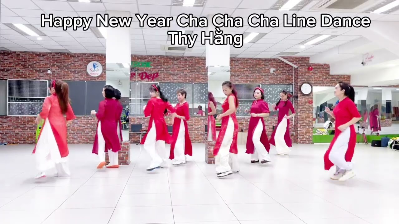 Szczęśliwego Nowego Roku remix cha cha cha | taniec liniowy #danvu