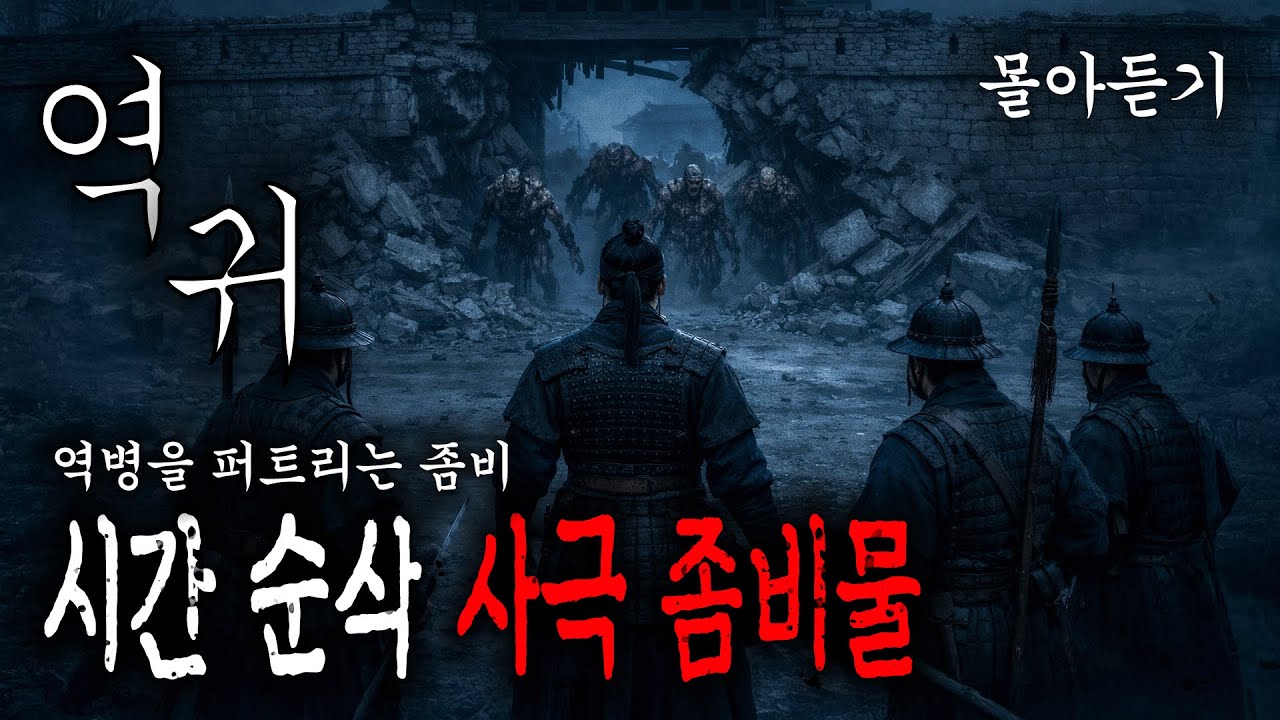 [몰아듣기] 역귀 전편 | 조선시대 좀비 ‘역병을 퍼뜨리는 괴물’ | 사극 호러 장편 (1부~완결)