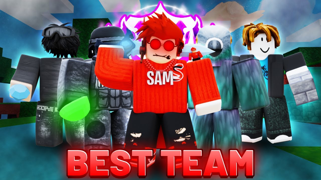 Встречайте команду №1 в Roblox Bedwars