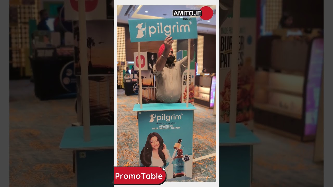 Lightest Foldable Promo Table Ever | Sets Up in Seconds! #promotable #retail #promotion