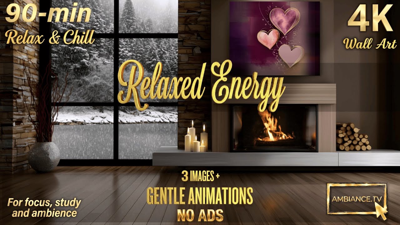 Lo-Fi Jazz | Relax Energy | Digital Frame | Relax and Chill | 90 Mins