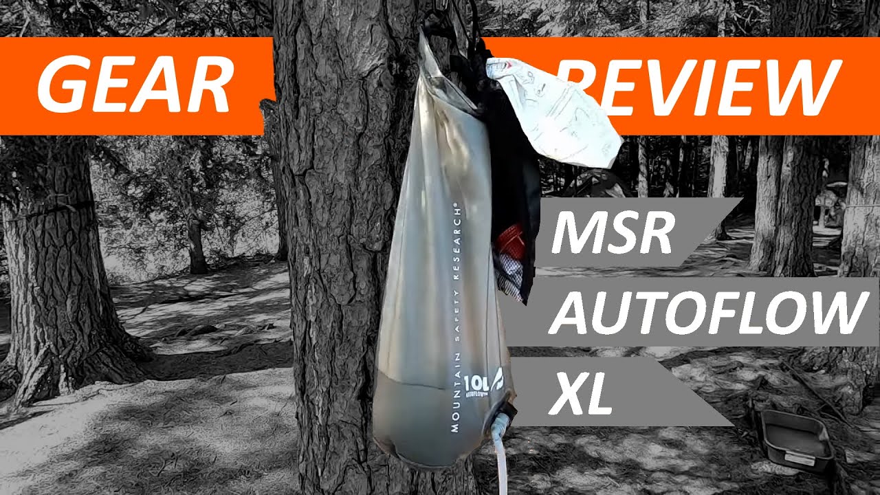 Обзор фильтра для воды MSR AutoFlow XL